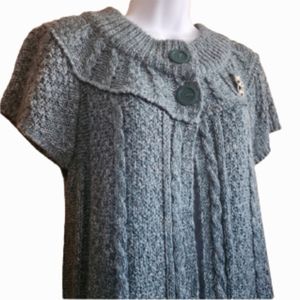 Sonoma Short Sleeve Sweater Cardigan